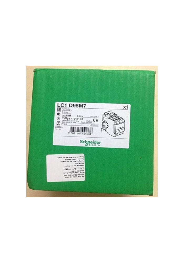 Schneider Electric كونتاكتور شneider Electric TeSys D - 3P (3 NO) - AC-3 - 440V 95A - 220V AC ملف - Image 2